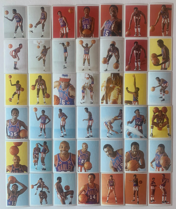 1971 Harlem Globetrotters Fleer Vintage Trading Card Set 84 Basketball cards - TvMovieCards.com