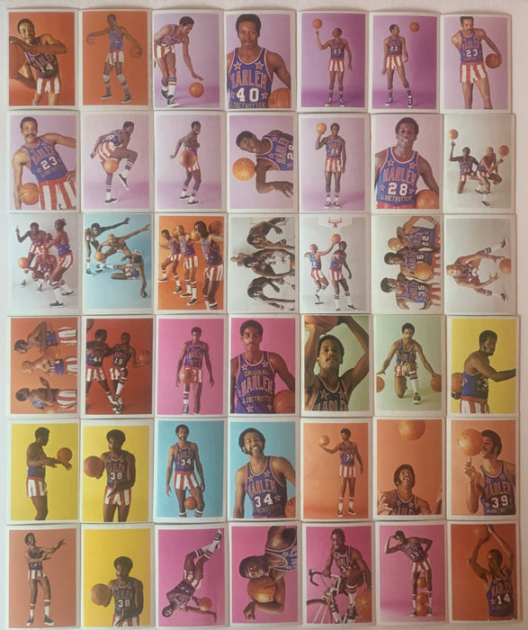 1971 Harlem Globetrotters Fleer Vintage Trading Card Set 84 Basketball cards - TvMovieCards.com