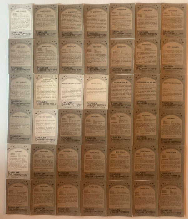 1971 Harlem Globetrotters Fleer Vintage Trading Card Set 84 Basketball cards - TvMovieCards.com