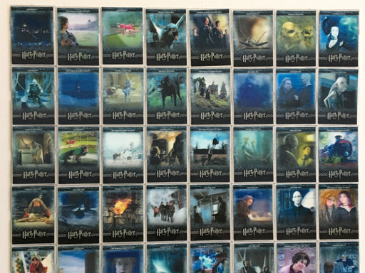 The World of Harry Potter 3D 2 Base Trading Card Set 72 Cards - TvMovieCards.com