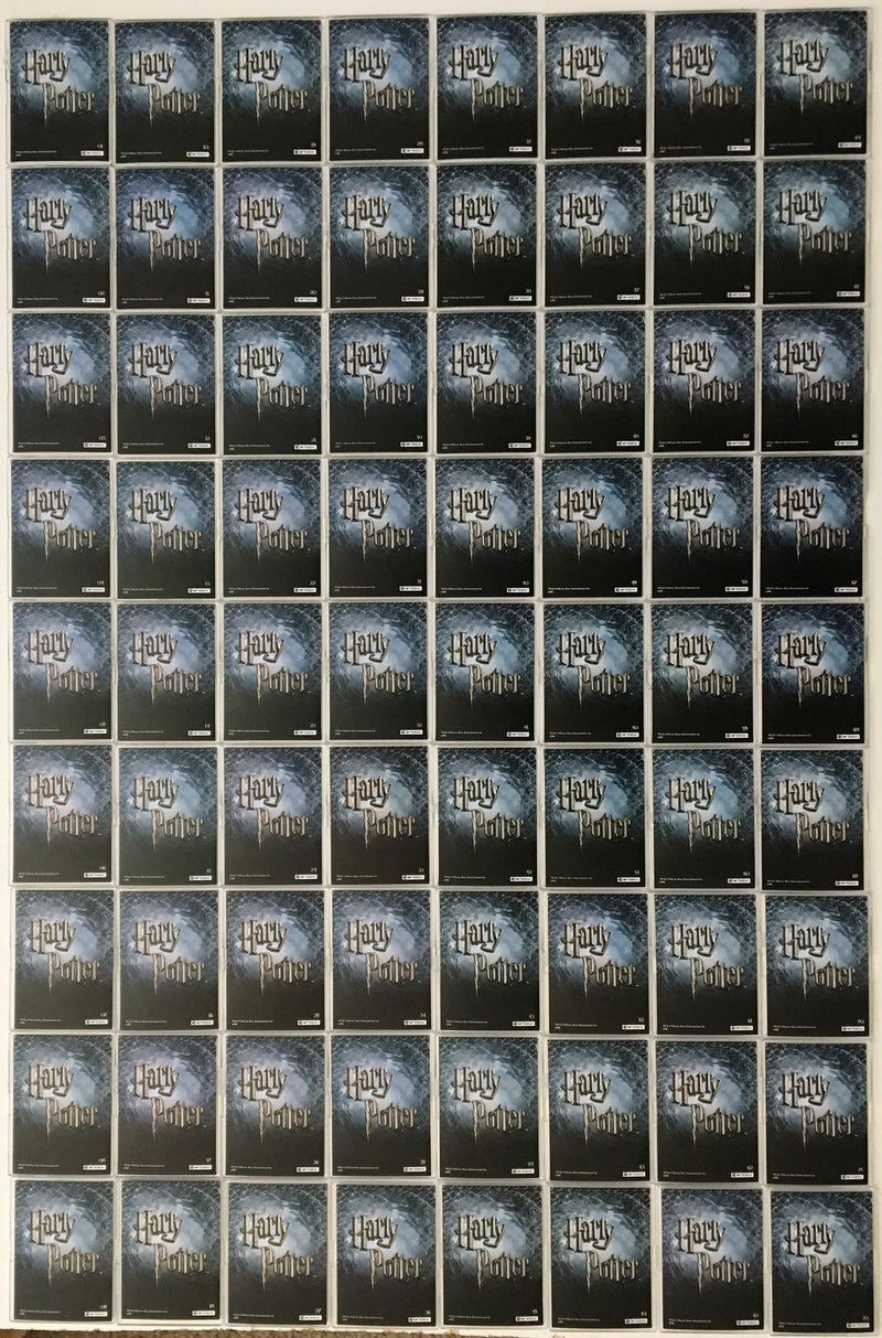 The World of Harry Potter 3D 2 Base Trading Card Set 72 Cards - TvMovieCards.com