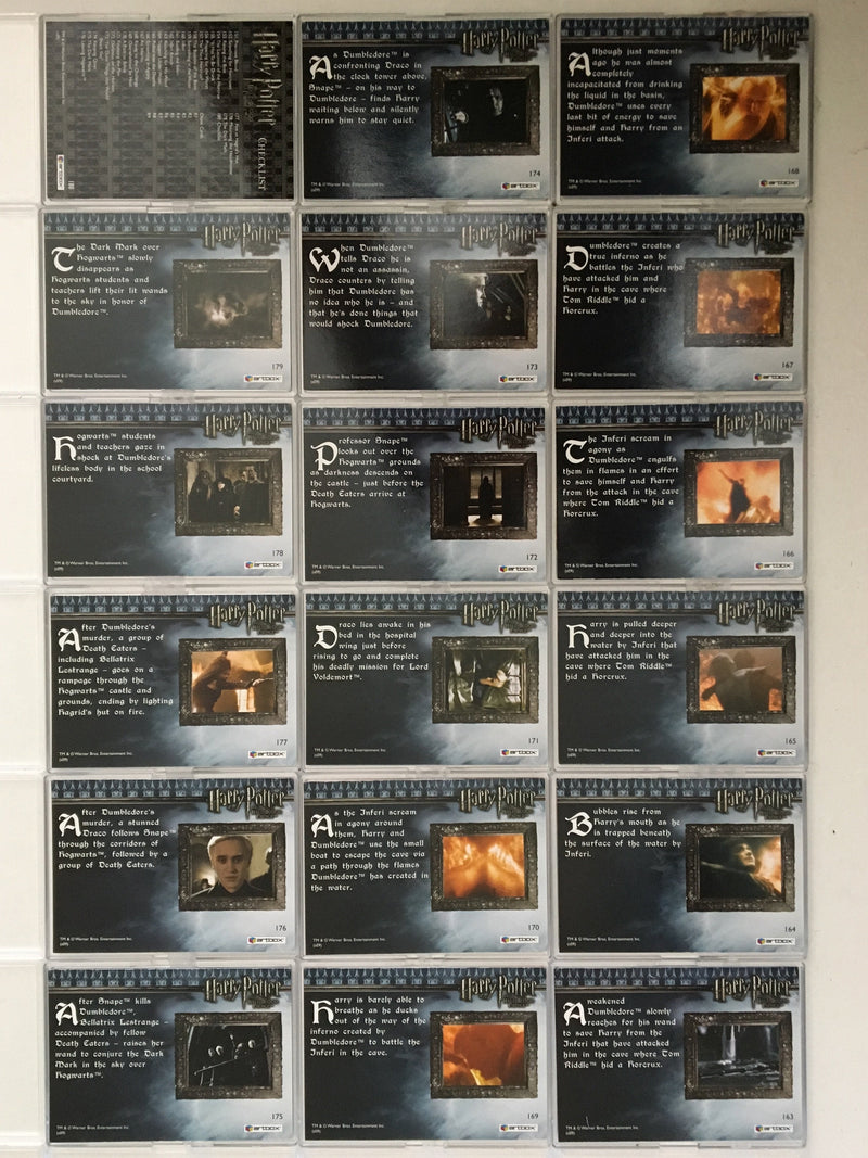 Harry Potter and the Half Blood Prince Update Base Card Set 90 Cards   - TvMovieCards.com