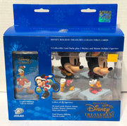 Holiday Disney Treasures Mickey & Minnie On Ice Bobblehead No Cards - TvMovieCards.com