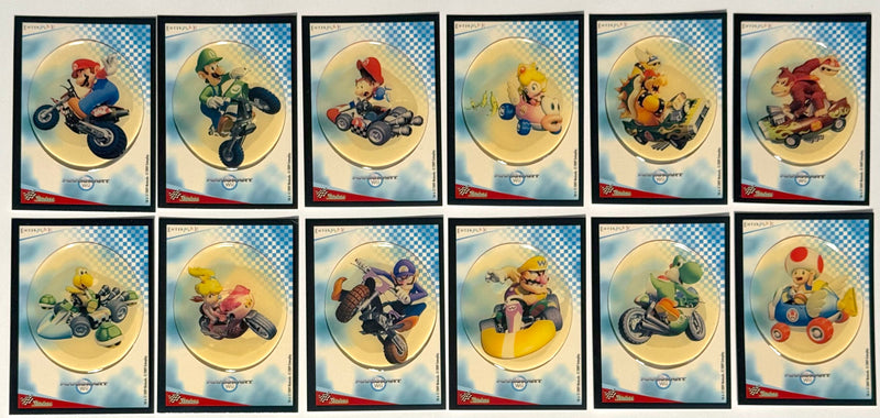 Mario Kart Wii Deluxe Stickers Chase Card Set 12 Cards Enterplay 2010 S1-S12 - TvMovieCards.com