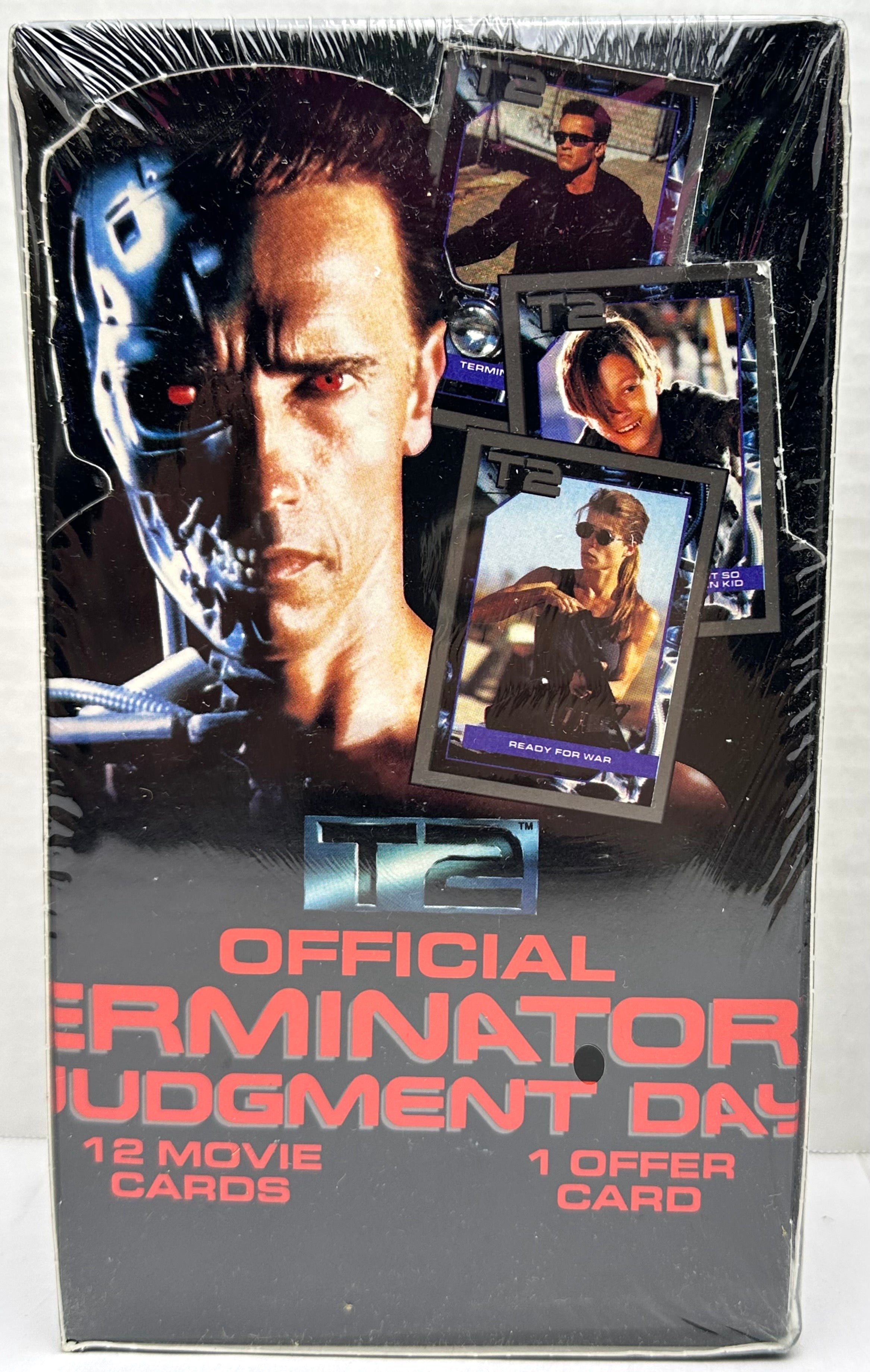 1991 Terminator 2 Judgement Day Movie Vintage Trading Card Box 36