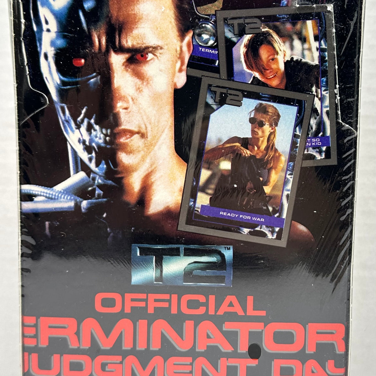 1991 Terminator 2 Judgement Day Movie Vintage Trading Card Box 36