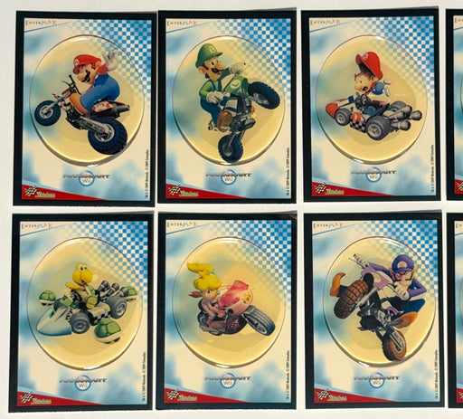Mario Kart Wii Deluxe Stickers Chase Card Set 12 Cards Enterplay 2010 S1-S12 - TvMovieCards.com
