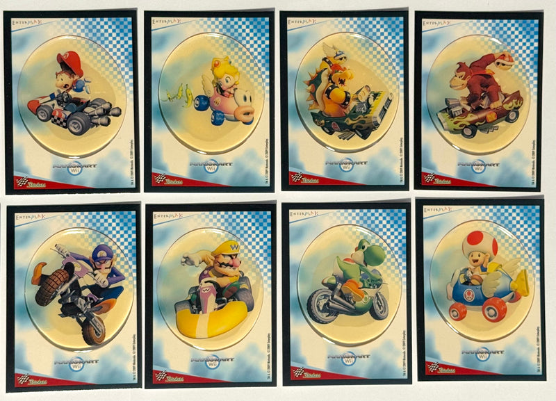 Mario Kart Wii Deluxe Stickers Chase Card Set 12 Cards Enterplay 2010 S1-S12 - TvMovieCards.com