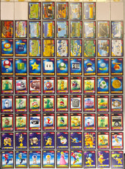 2010 Super Mario Bros Wii Complete Base Trading Card Set 77/77 Cards Enterplay - TvMovieCards.com