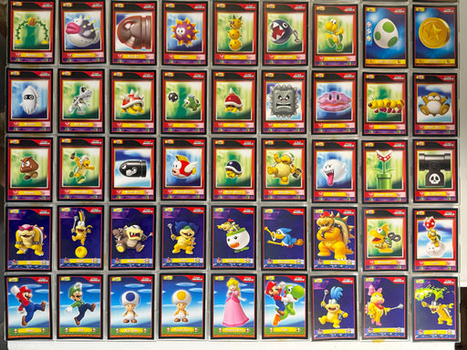 2010 Super Mario Bros Wii Complete Base Trading Card Set 77/77 Cards Enterplay - TvMovieCards.com