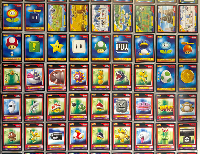 2010 Super Mario Bros Wii Complete Base Trading Card Set 77/77 Cards Enterplay - TvMovieCards.com