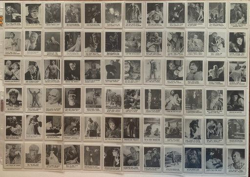 Spook Stories Vintage Card Set 144 Cards Series 1 and 2 Complete Leaf 1963 - TvMovieCards.com