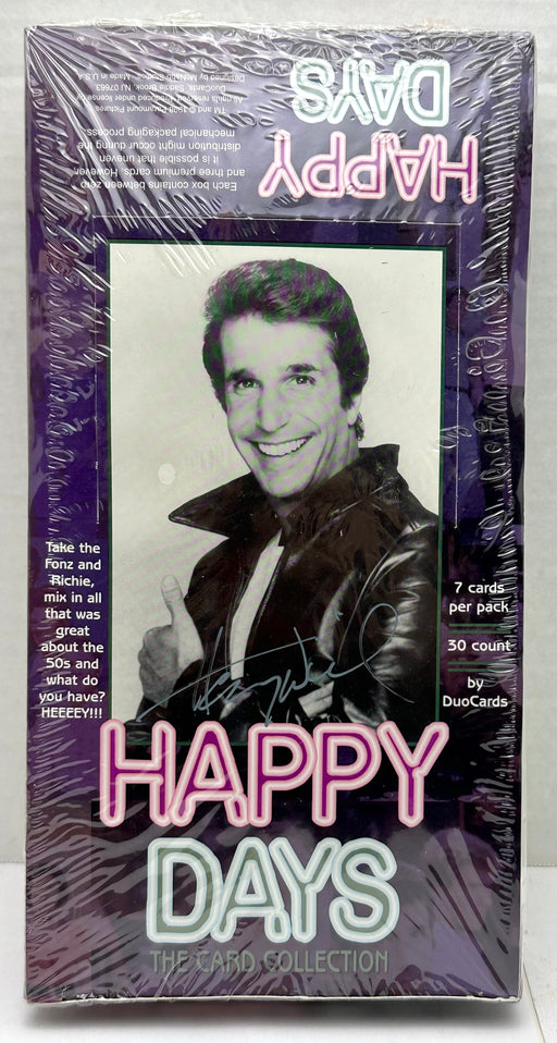 Happy Days TV Show Trading Card Box 36 Packs Autographed Henry Winkler 13/50   - TvMovieCards.com
