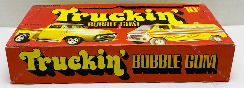 1975 Donruss Truckin' Vintage FULL 24 CT Pack Trading Card Wax Box Custom Van   - TvMovieCards.com