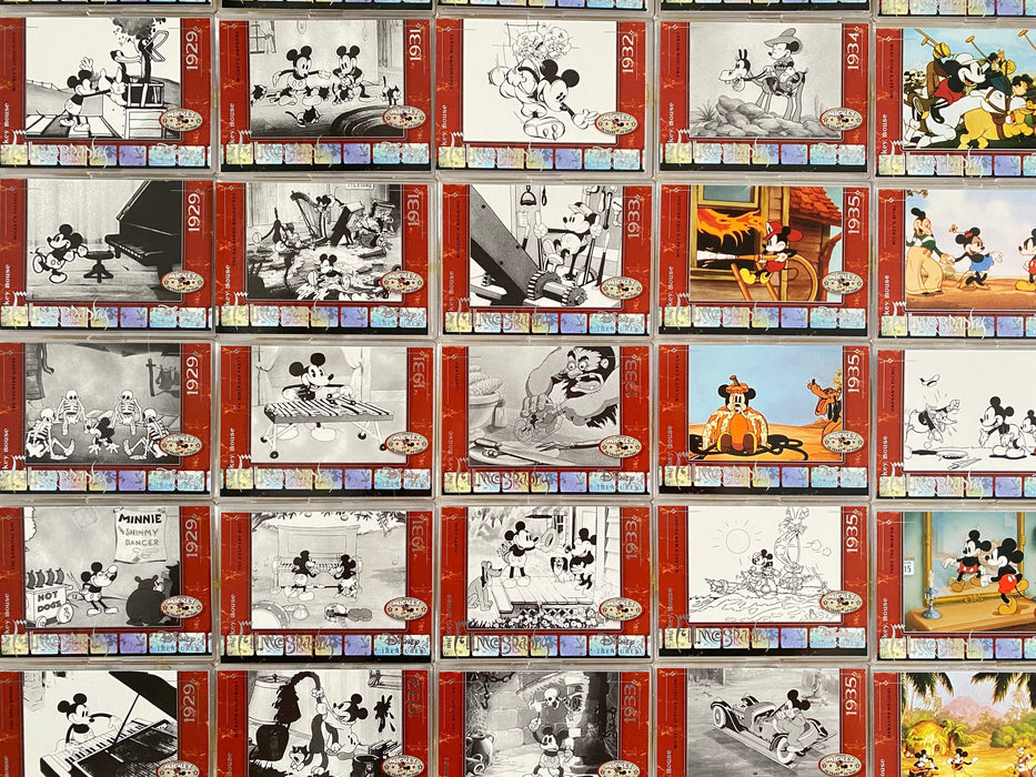 2004 Disney Treasures Mickey - Celebrate 75 Years of Fun Trading Card Set of 75   - TvMovieCards.com