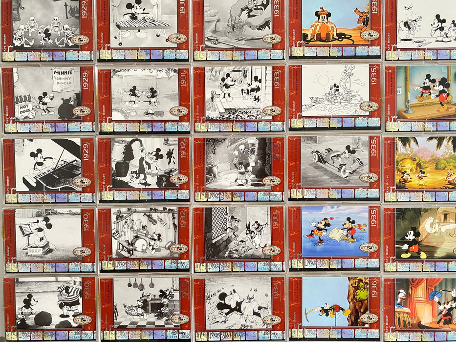 2004 Disney Treasures Mickey - Celebrate 75 Years of Fun Trading Card Set of 75   - TvMovieCards.com