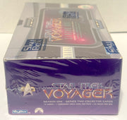 1995 Star Trek Voyager Season One Series Two Jumbo Trading Card Box 24 Packs - TvMovieCards.com