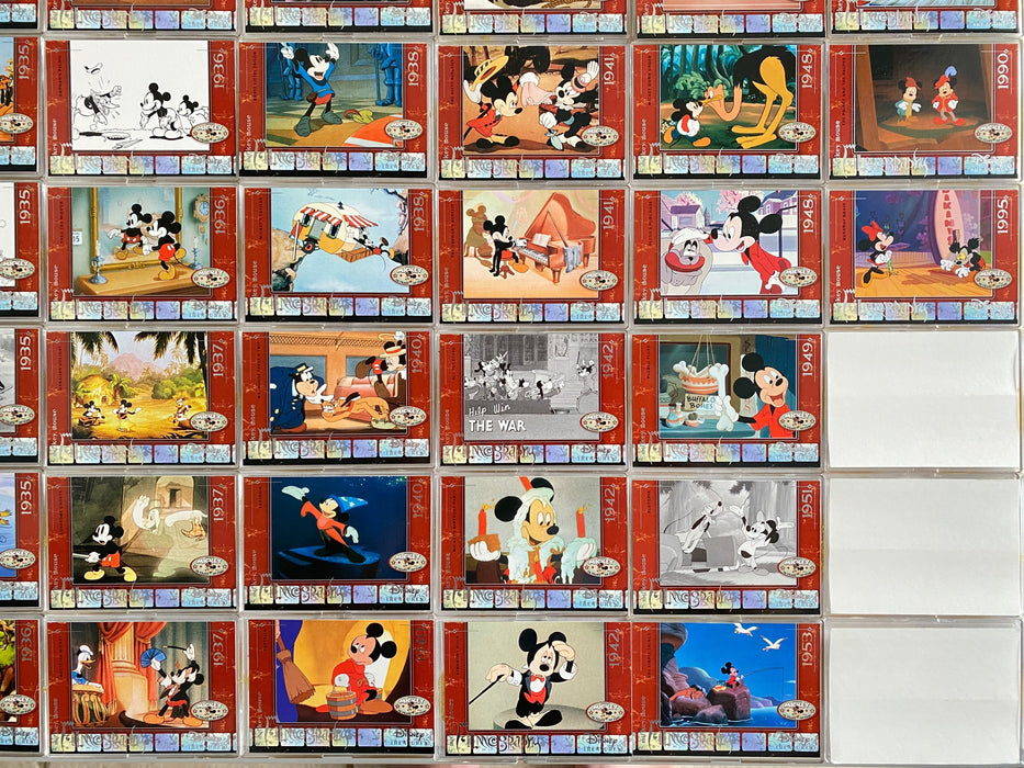 2004 Disney Treasures Mickey - Celebrate 75 Years of Fun Trading Card Set of 75   - TvMovieCards.com