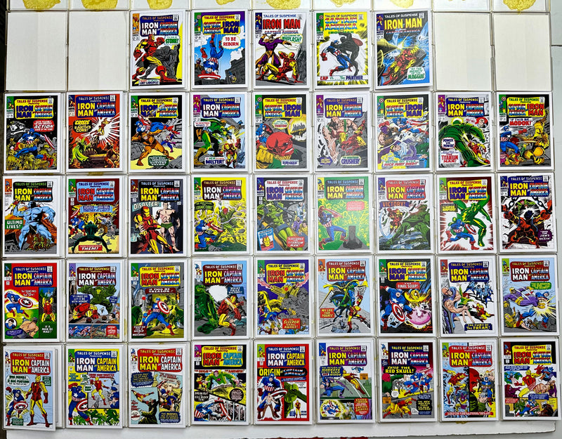 2015 The Avengers Silver Age Archive Cut Card Tales of Suspense Set TS59-TS99   - TvMovieCards.com