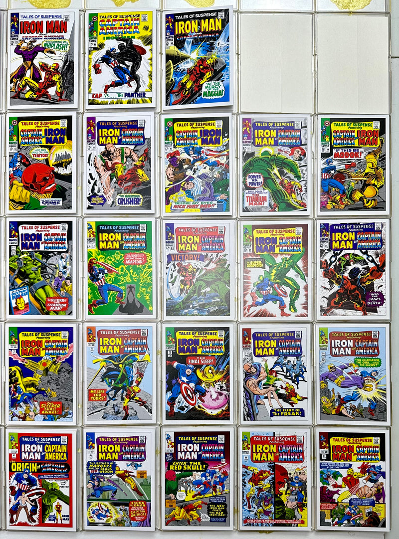 2015 The Avengers Silver Age Archive Cut Card Tales of Suspense Set TS59-TS99   - TvMovieCards.com