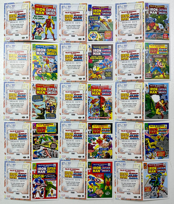 2015 The Avengers Silver Age Archive Cut Card Tales of Suspense Set TS59-TS99   - TvMovieCards.com