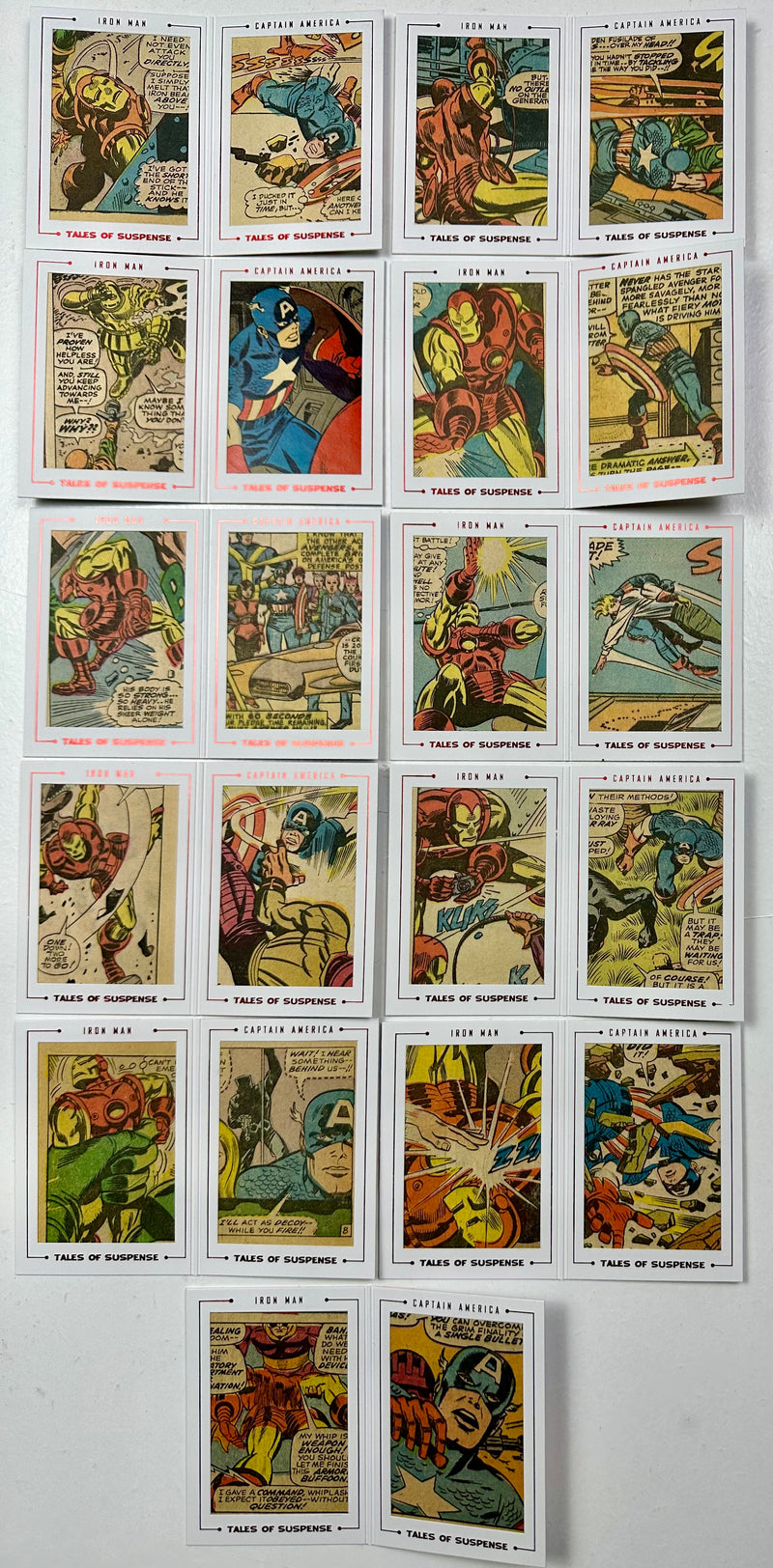 2015 The Avengers Silver Age Archive Cut Card Tales of Suspense Set TS59-TS99   - TvMovieCards.com