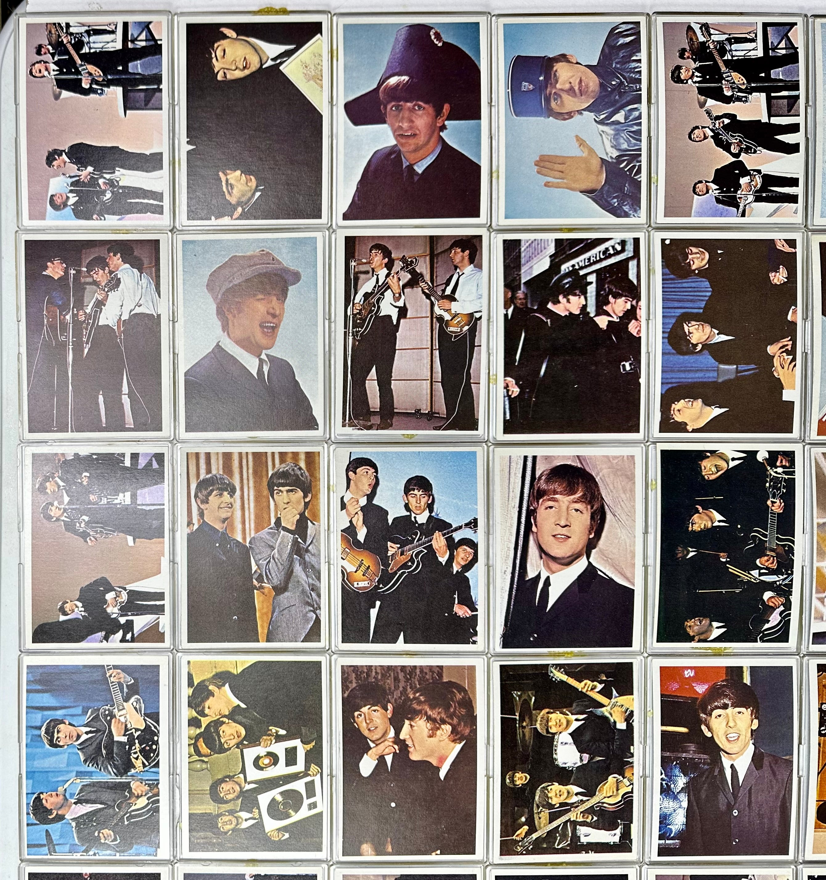 1964 Beatles Diary Complete Vintage Trading Card Set 60 cards #1A
