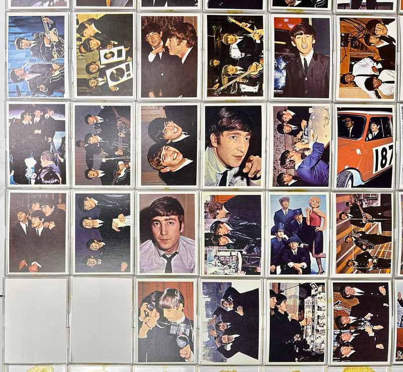 1964 Beatles Diary Complete Vintage Trading Card Set 60 cards #1A- #60A Color   - TvMovieCards.com