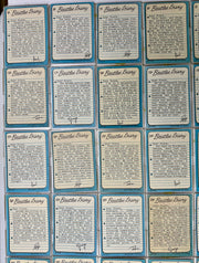 1964 Beatles Diary Complete Vintage Trading Card Set 60 cards #1A- #60A Color   - TvMovieCards.com