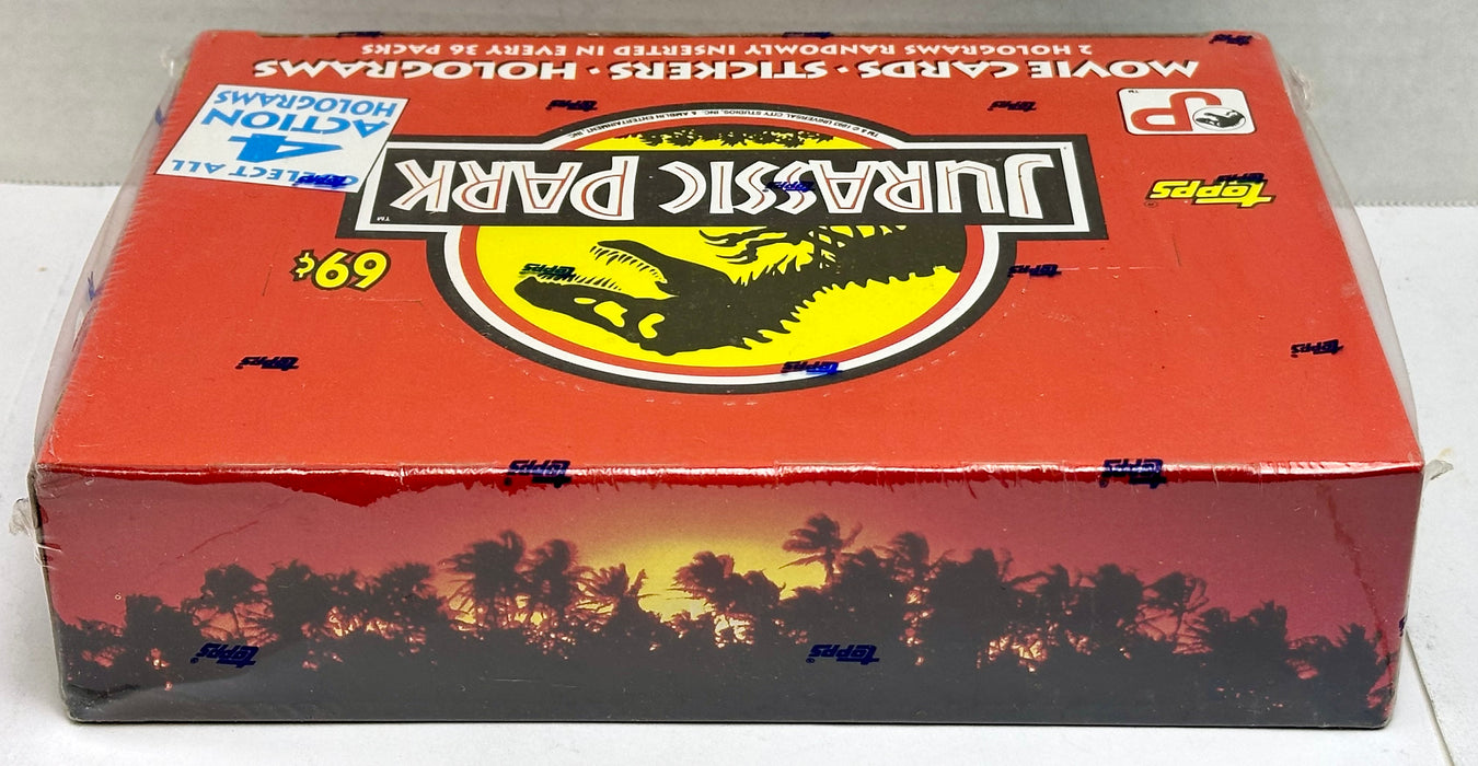 Jurassic Park Movie Series 1 Trading Card Box 36 Packs Topps 1993   - TvMovieCards.com