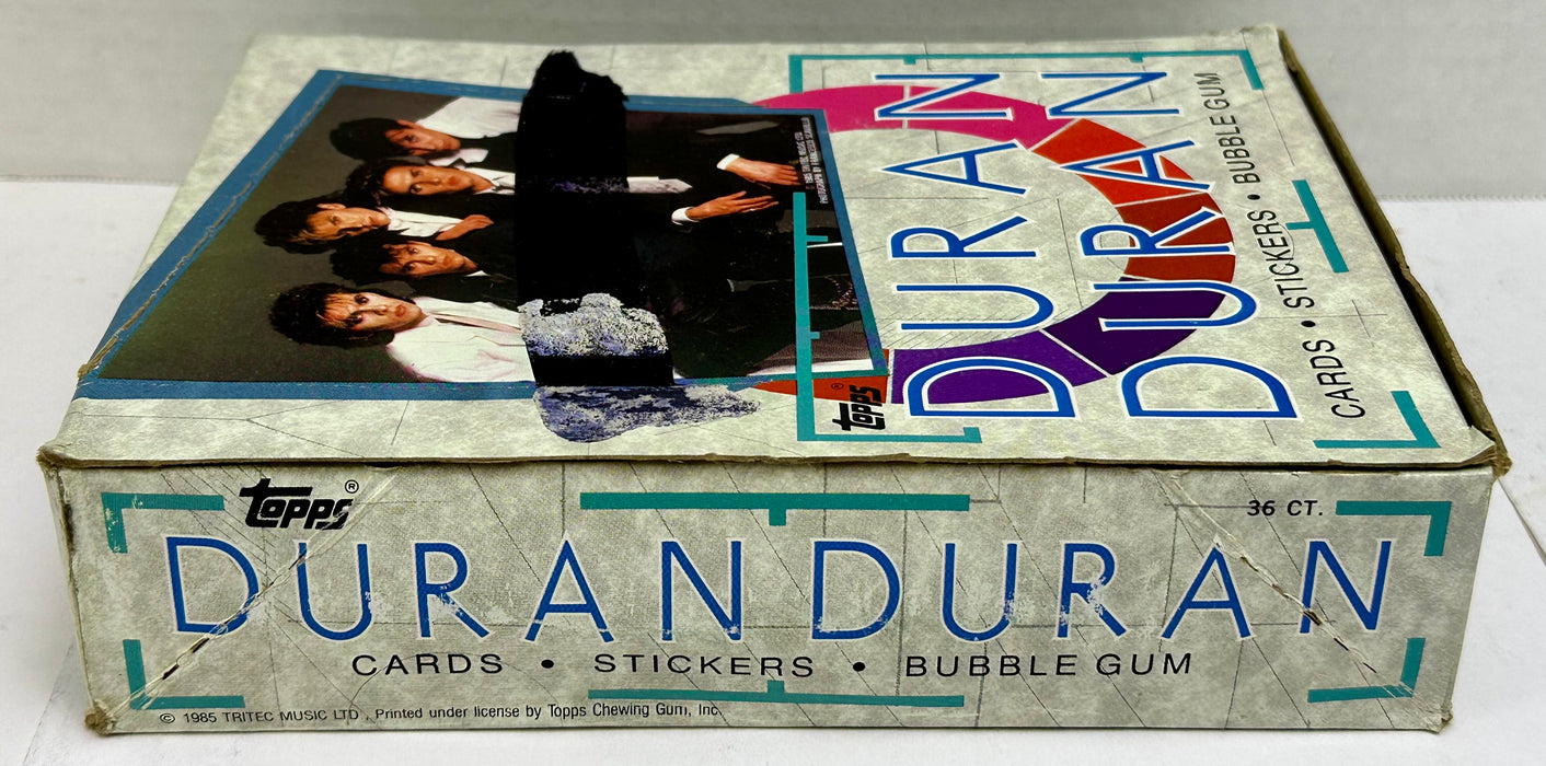 1985 Duran Duran Vintage Trading Card Wax Box X-out 36 Packs Topps Full   - TvMovieCards.com