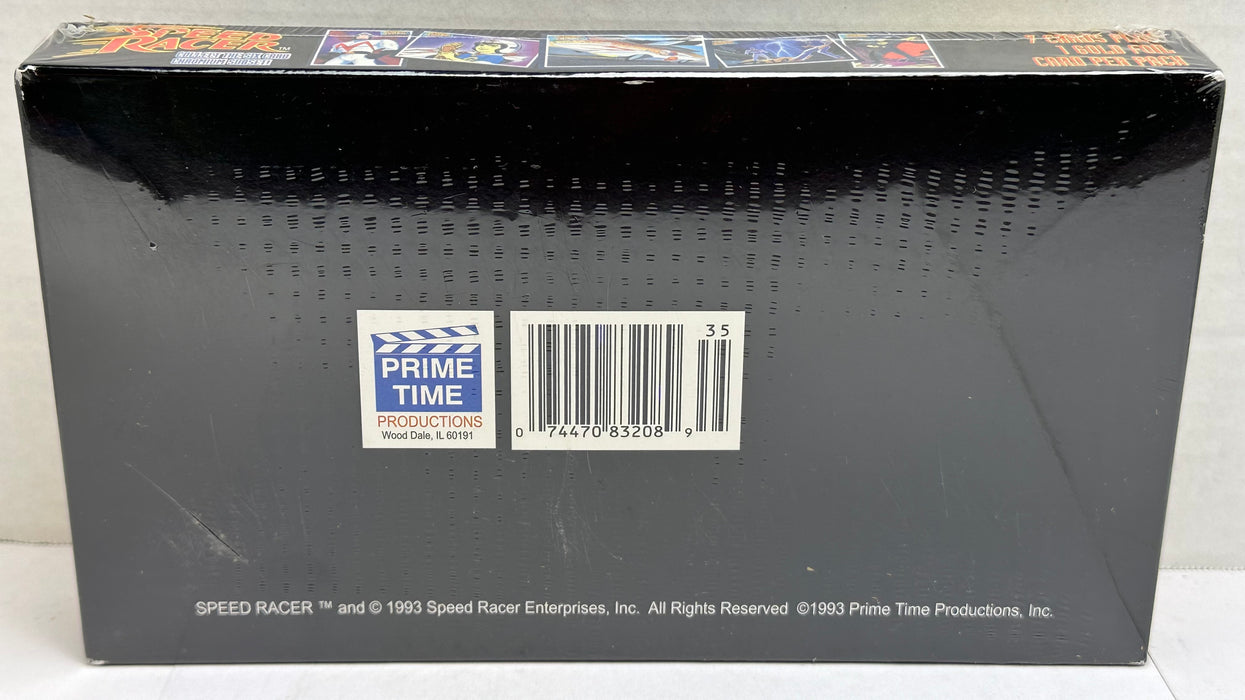 1993 Speed Racer Vintage Trading Card Box Prime Time Factory Sealed 36 Packs   - TvMovieCards.com