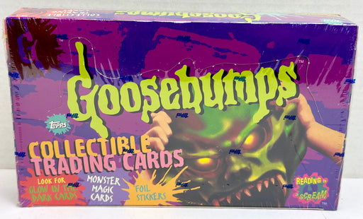 1996 Goosebumps Vintage Trading Card Box Factory Sealed 36 Packs Topps   - TvMovieCards.com