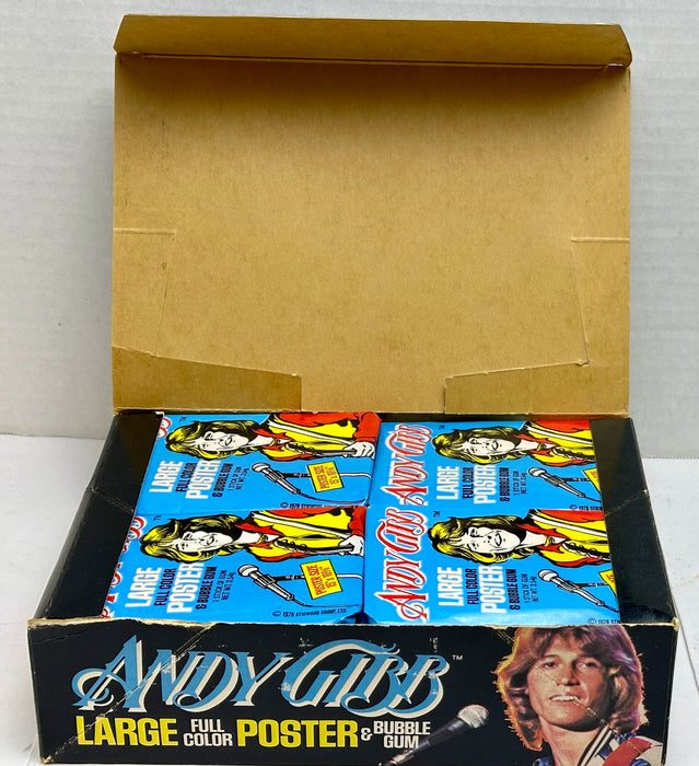 Andy Gibb 1978 Donruss Bubble Gum Vintage Poster Card Box 36 Sealed Packs   - TvMovieCards.com