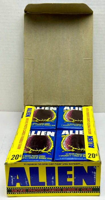1979 Alien Vintage FULL 36 Pack Trading Card Wax Box Topps   - TvMovieCards.com