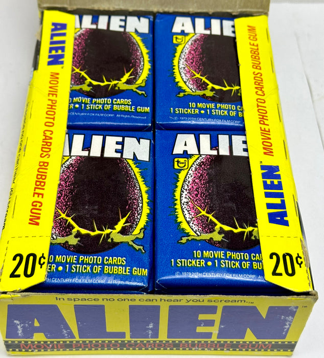 1979 Alien Vintage FULL 36 Pack Trading Card Wax Box Topps   - TvMovieCards.com