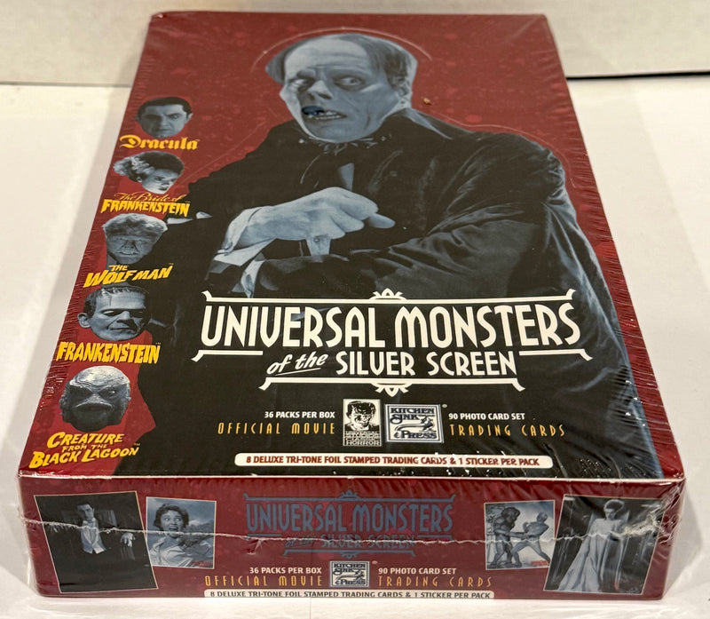 Universal Monsters of the Silver Screen Trading Card Box 36 Pack Factory Sealed - TvMovieCards.com