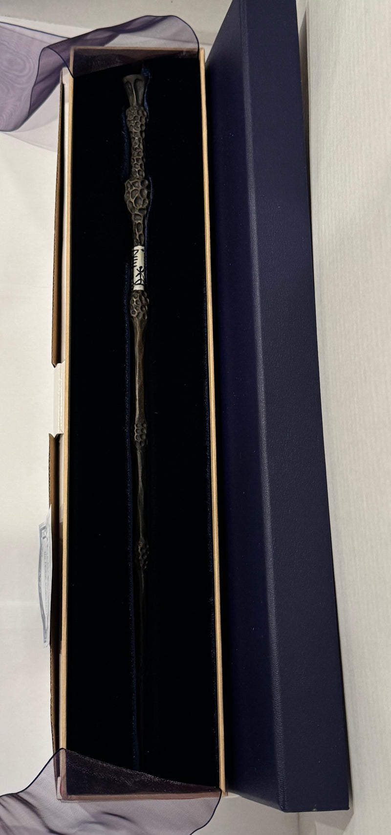 The Noble Collection Dumbledore's Wand with Ollivander's Wand Box NN7145 - TvMovieCards.com