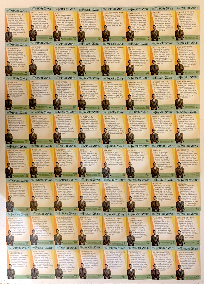 Twilight Zone Archives 2020 Base Trading Card Set 64 Cards J93 - J156 - TvMovieCards.com