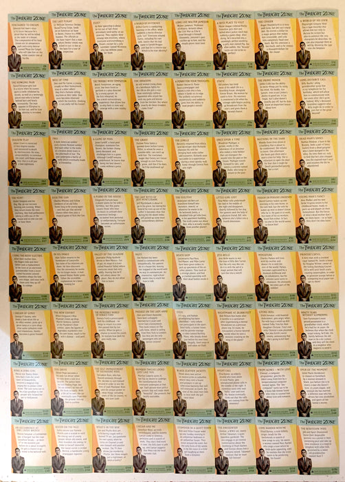 Twilight Zone Archives 2020 Base Trading Card Set 64 Cards J93 - J156