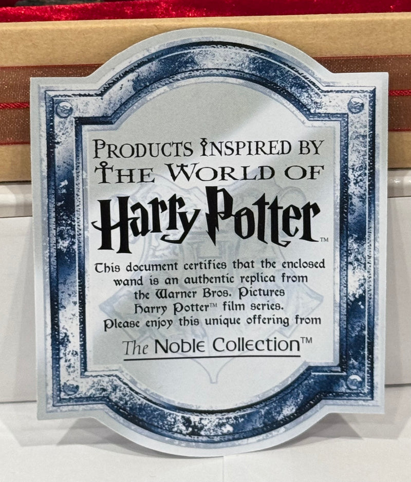 The Noble Collection Wand of Harry Potter with Ollivander's Wand Box NN7005 - TvMovieCards.com