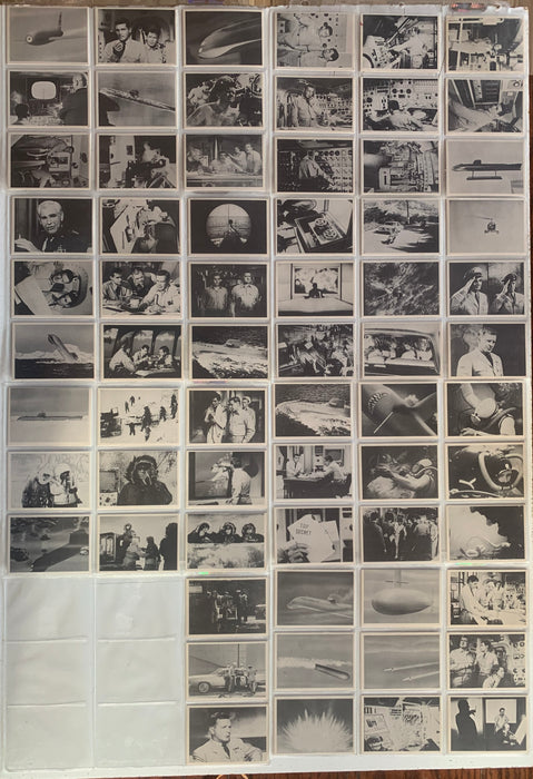 1964 Donruss Voyage to the Bottom of the Sea Complete 66 Card Set Near Mint - TvMovieCards.com