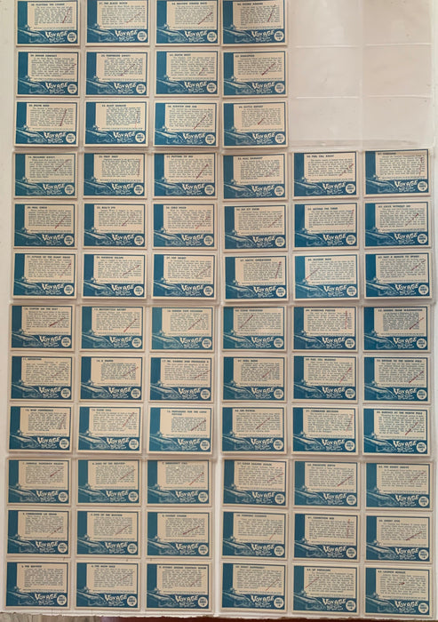 1964 Donruss Voyage to the Bottom of the Sea Complete 66 Card Set Near Mint - TvMovieCards.com