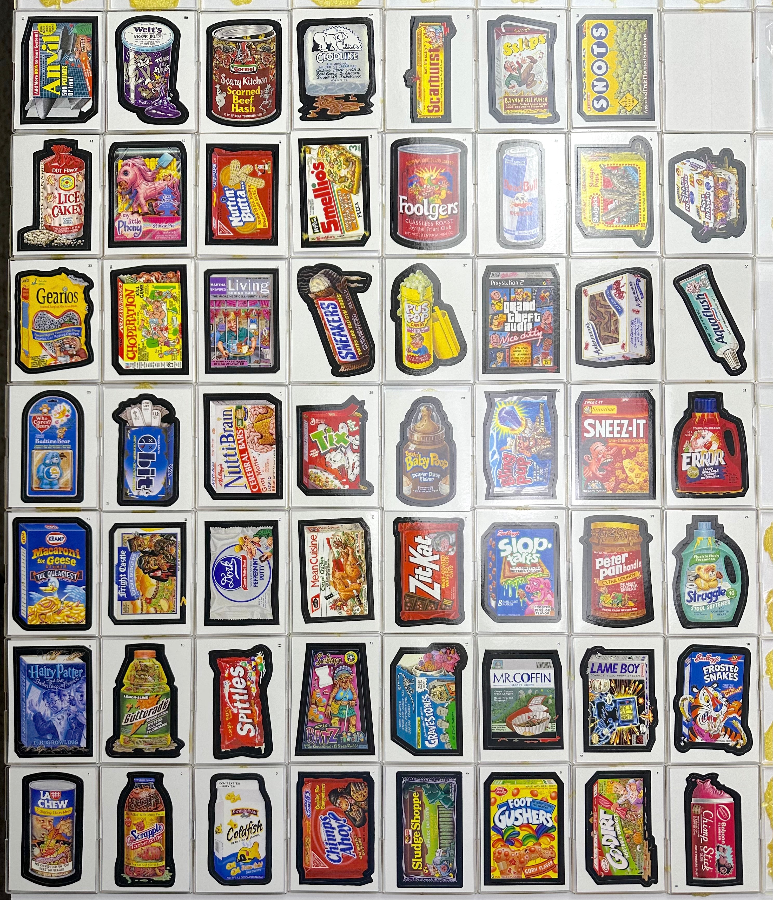 2ショット ミヌク スクラッチカード Wacky Packages ANS All New Series I One 55 Sticker Trading Card