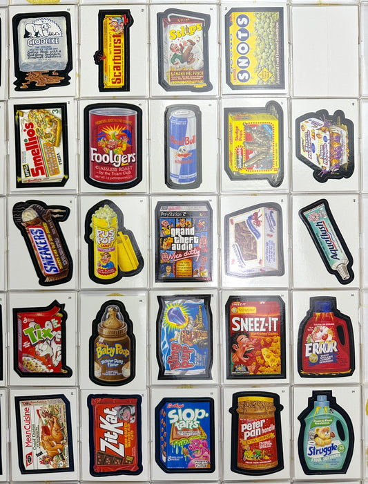 Wacky Packages ANS All New Series I One 55 Sticker Trading Card Set Topps 2004   - TvMovieCards.com