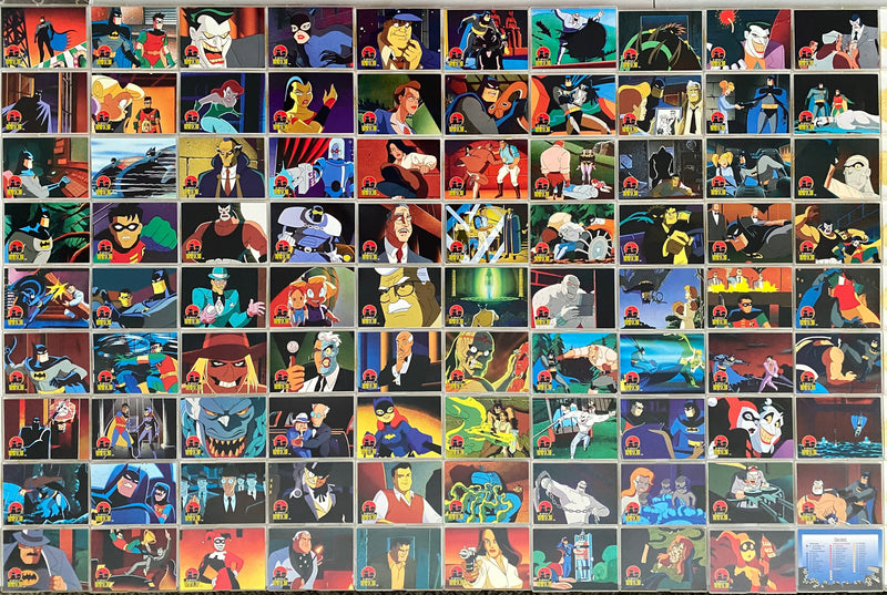 The Adventures of Batman & Robin Base Trading Card Set 90 Card Skybox 1995   - TvMovieCards.com