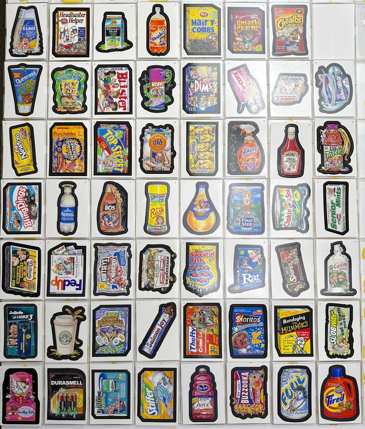 Wacky Packages ANS All New Series 2 Two 55 Sticker Trading Card