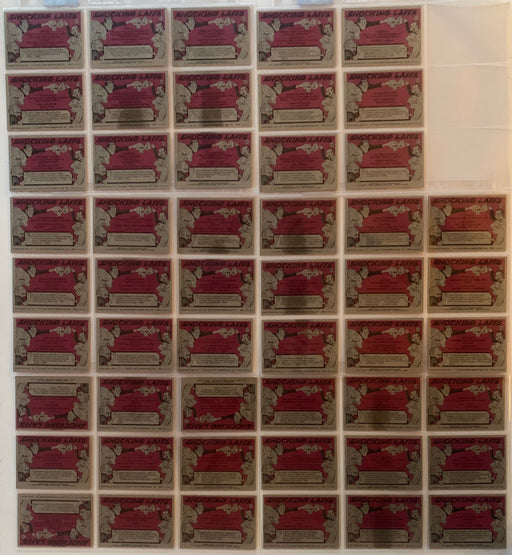 Rare 1975 Topps Shock Theater Hammer Horror Test Complete 51-Card Set NM - TvMovieCards.com