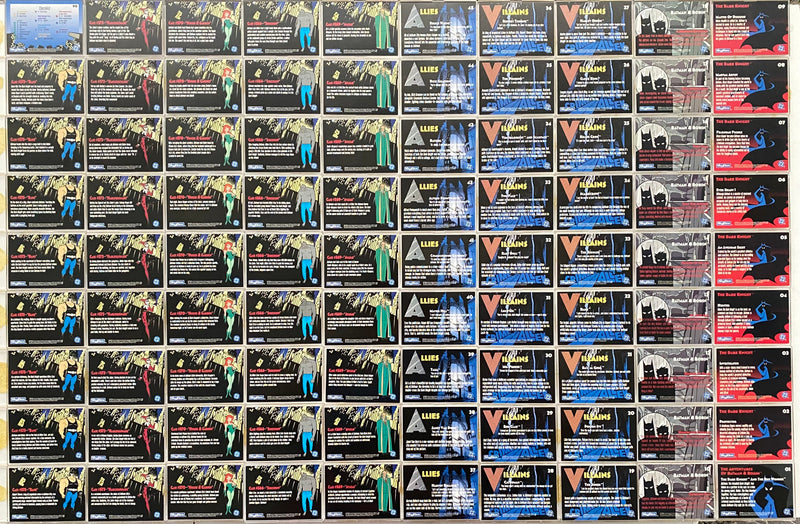 The Adventures of Batman & Robin Base Trading Card Set 90 Card Skybox 1995   - TvMovieCards.com
