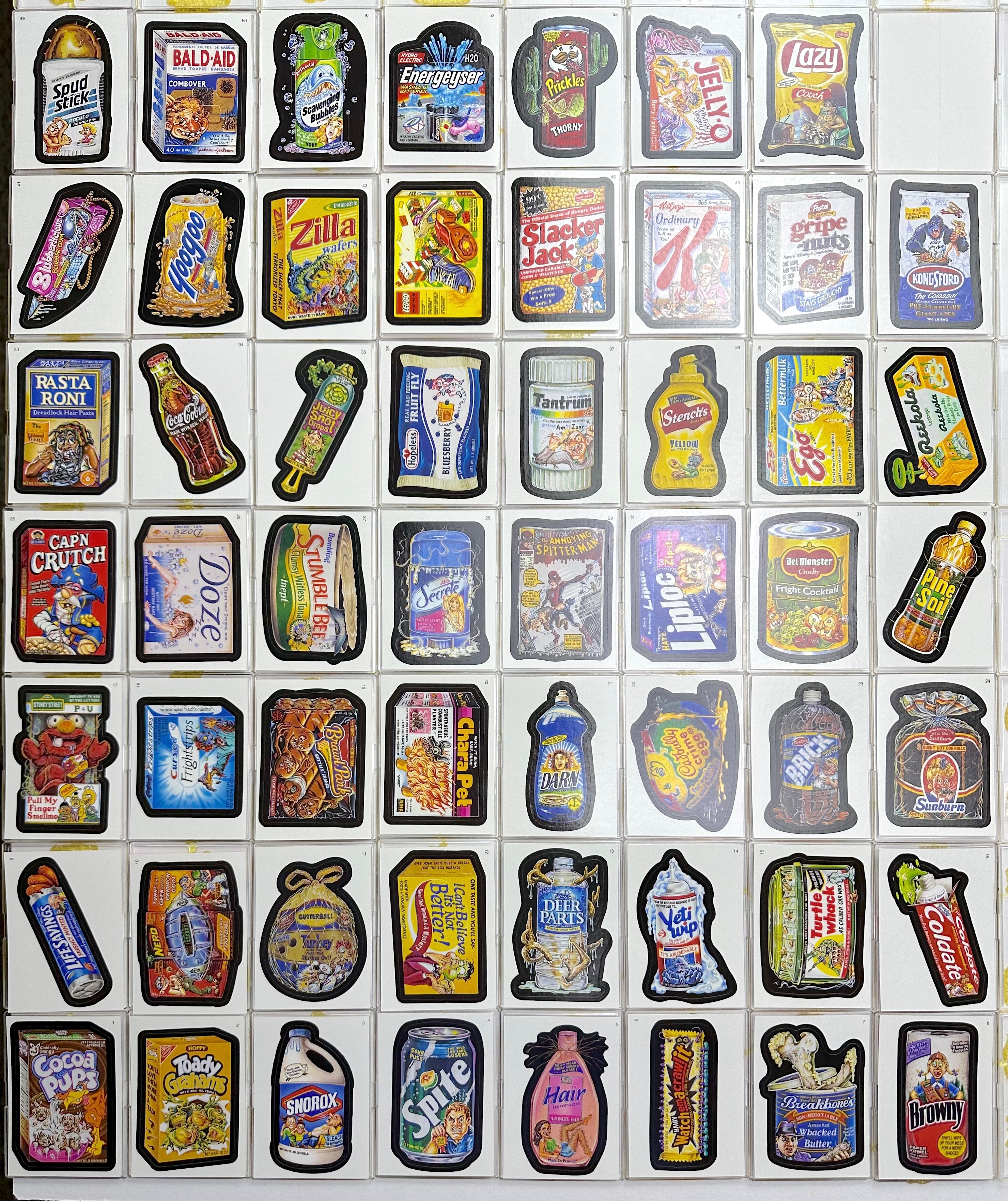 Wacky Packages ANS All New Series 3 Three 55 Sticker Trading Card